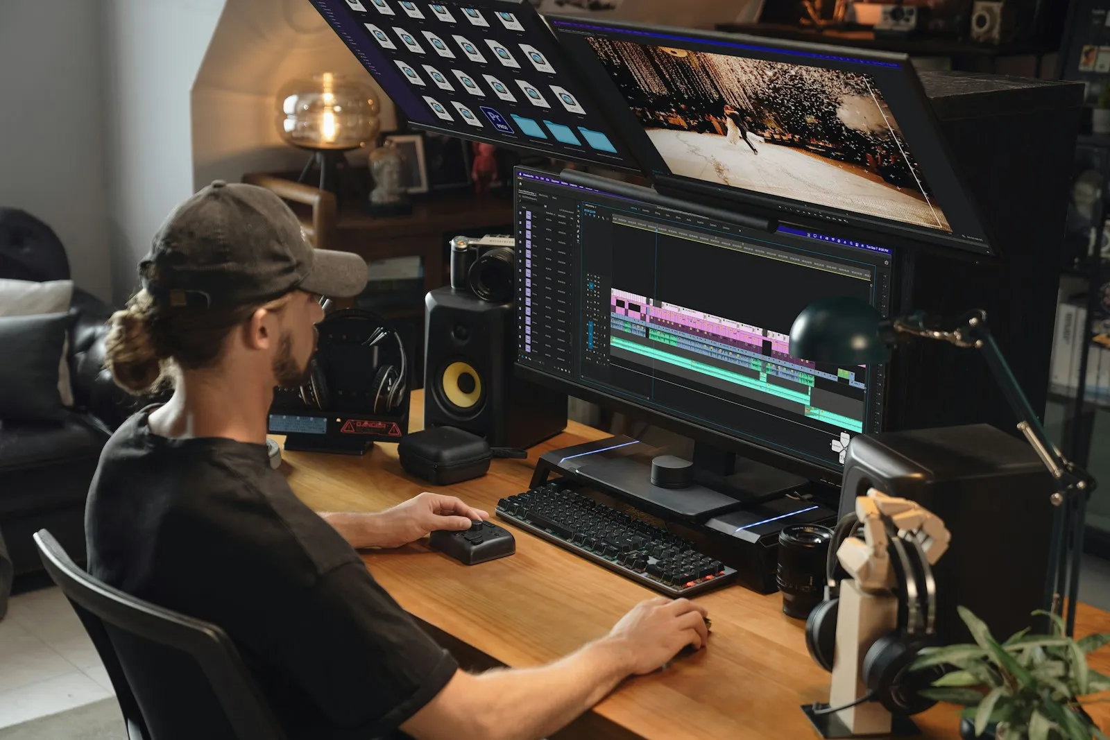 Recording & post in action